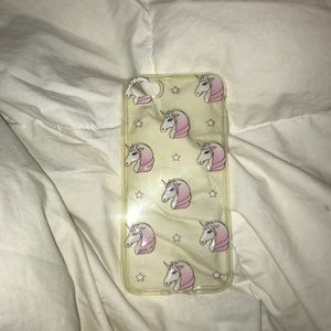 simple unicorn phone case